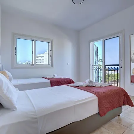 Oforo Selene - Stunning 4 Bedroom - By Fig Tree Bay - Sea View 别墅 普罗塔拉斯